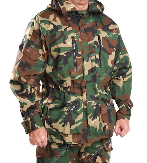 Ветровка Нато (рип-стоп, зелёный КМФ)