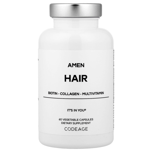 Codeage, Amen Hair, 60 растительных капсул