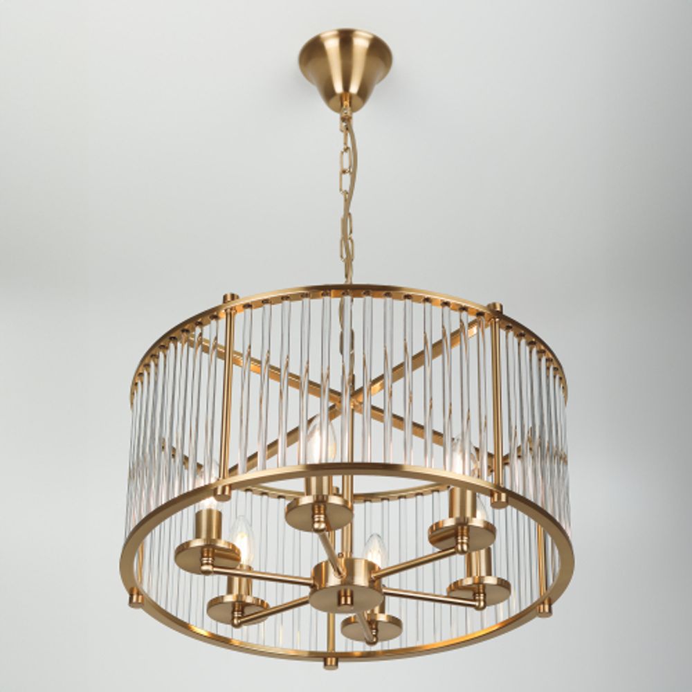 Люстра Rivoli   4112-306 6 х Е14 40 Вт дизайн