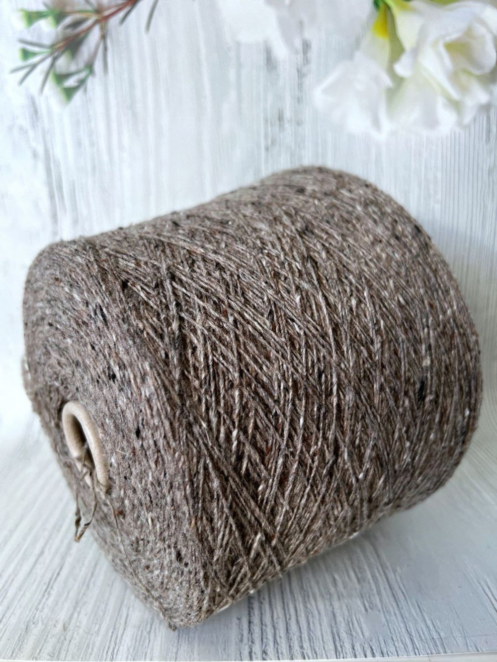 Пряжа меринос кашемировый твид Takamaka