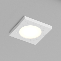 DK3014-WH Встраиваемый светильник влагозащ., IP 44, 50 Вт, GU10, белый, алюминий