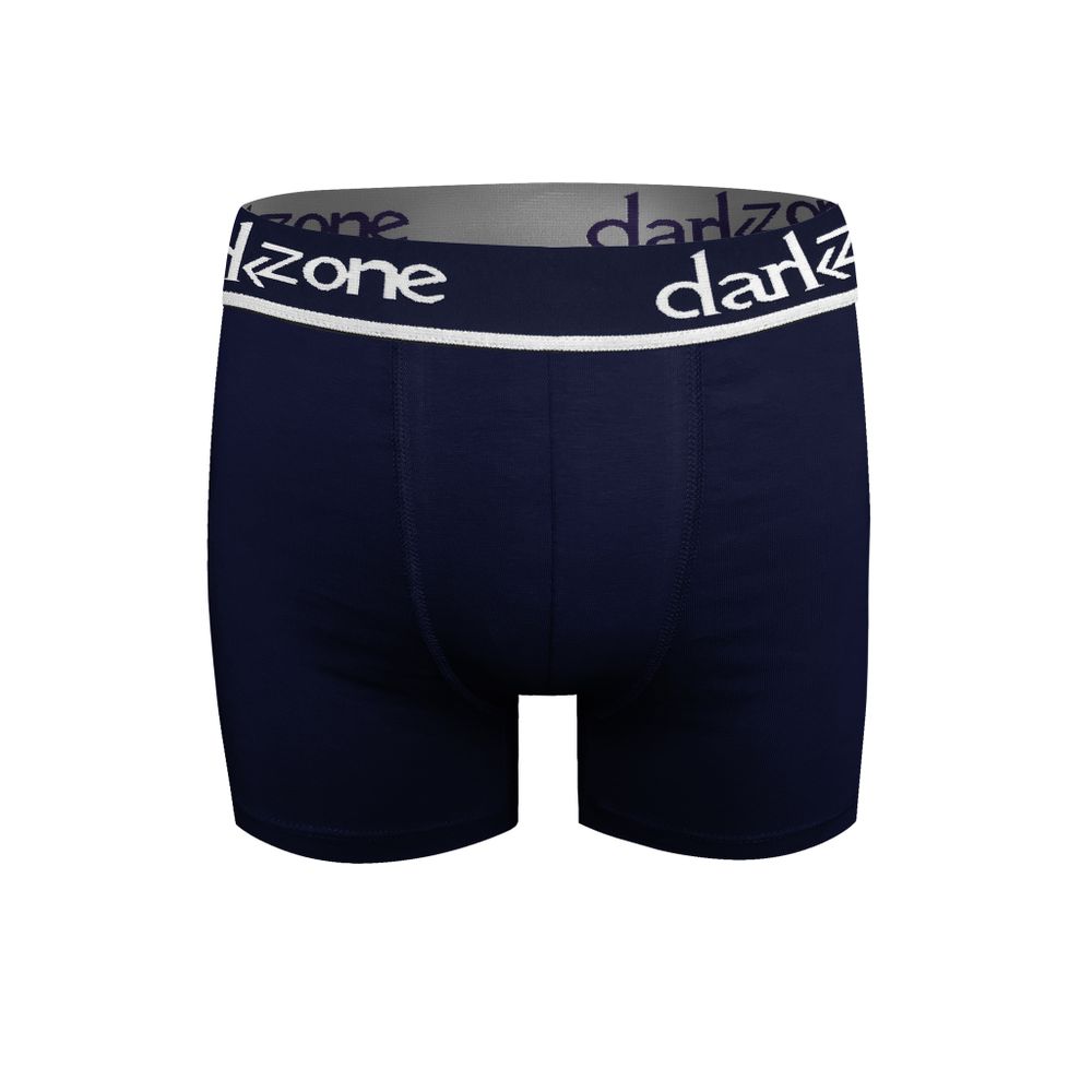 Мужские трусы боксеры темно-синие DARKZONE DZN2704