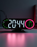 Часы-будильник настольные Gaosiio DS-3827LW BLACK