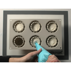 Форма для приготовления пирожных Segreti del Bosco 17x30см силиконовая Silikomart