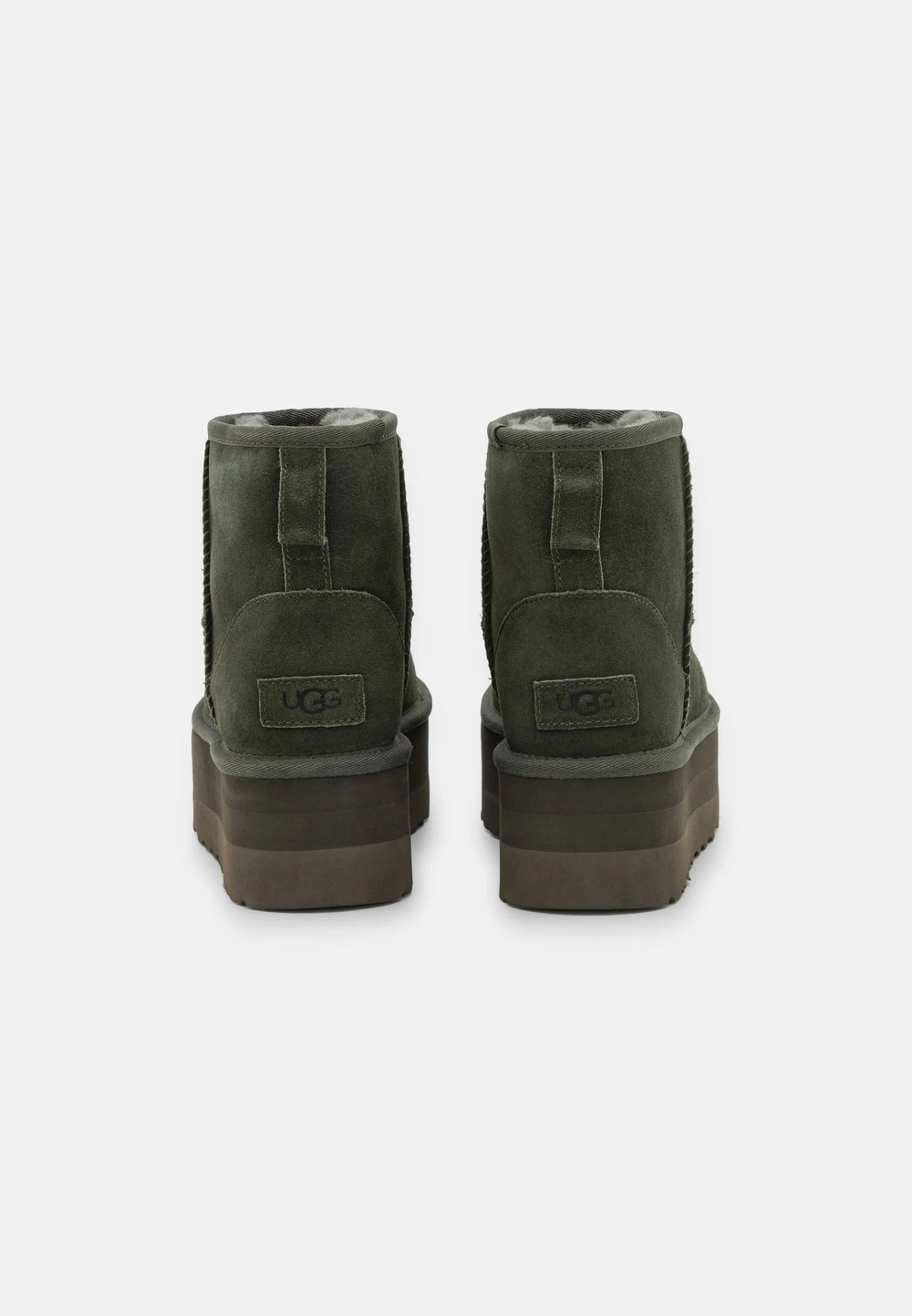 Угги UGG Classic Mini Platform Burnt Olive