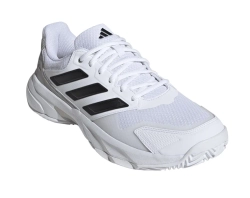 Мужские кроссовки теннисные Adidas CourtJam Control 3 M Clay - footwear white/core black/grey two
