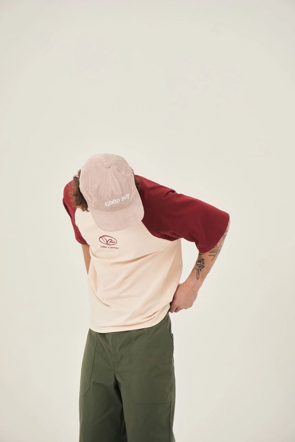 Футболка Kaybug персик / гранат - фото 5