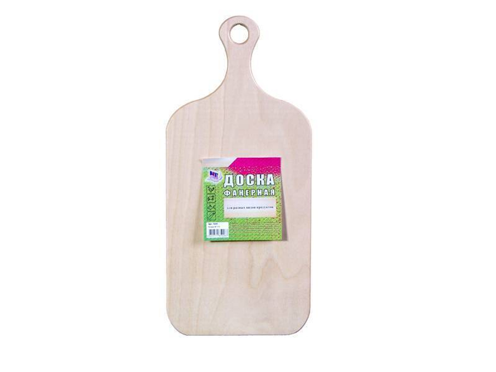 Доска разделочная фанера 21*41см