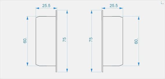 Заглушка Deko-Light End Cap P-EL-02-10 Set 2 pcs 978250