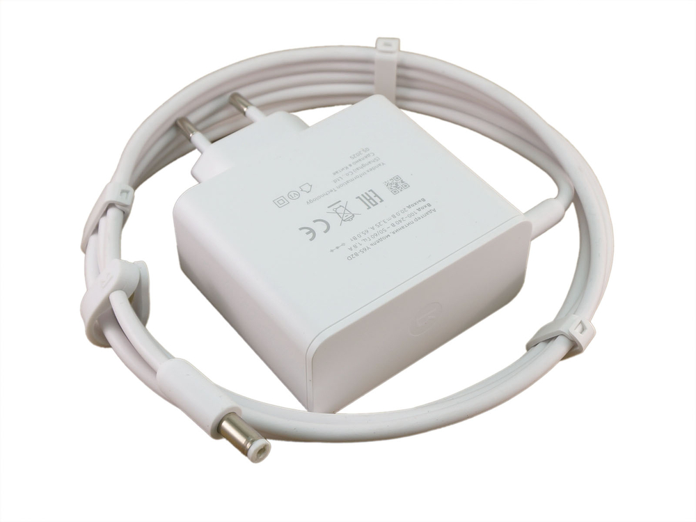 Сетевой адаптер для колонки Яндекс.Станция Макс, белый