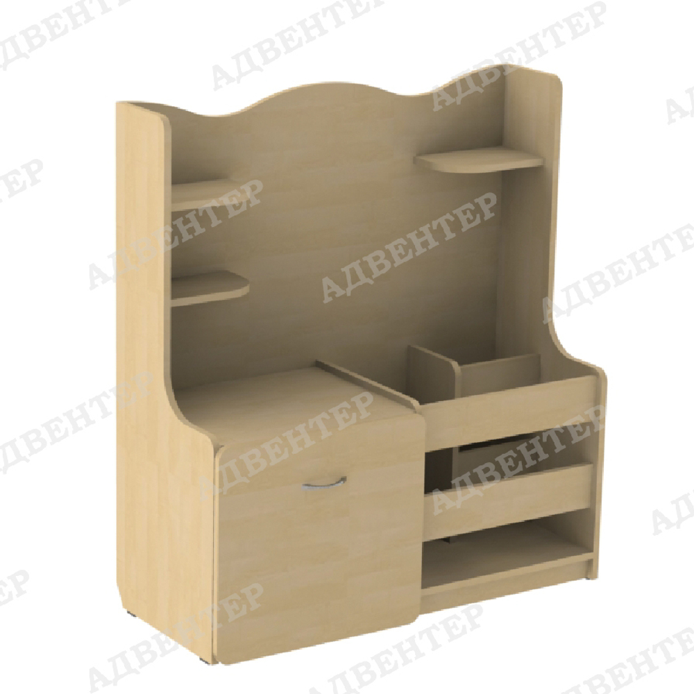 Стеллаж для хранения инвентаря СПОРТИВНЫЙ УГОЛОК