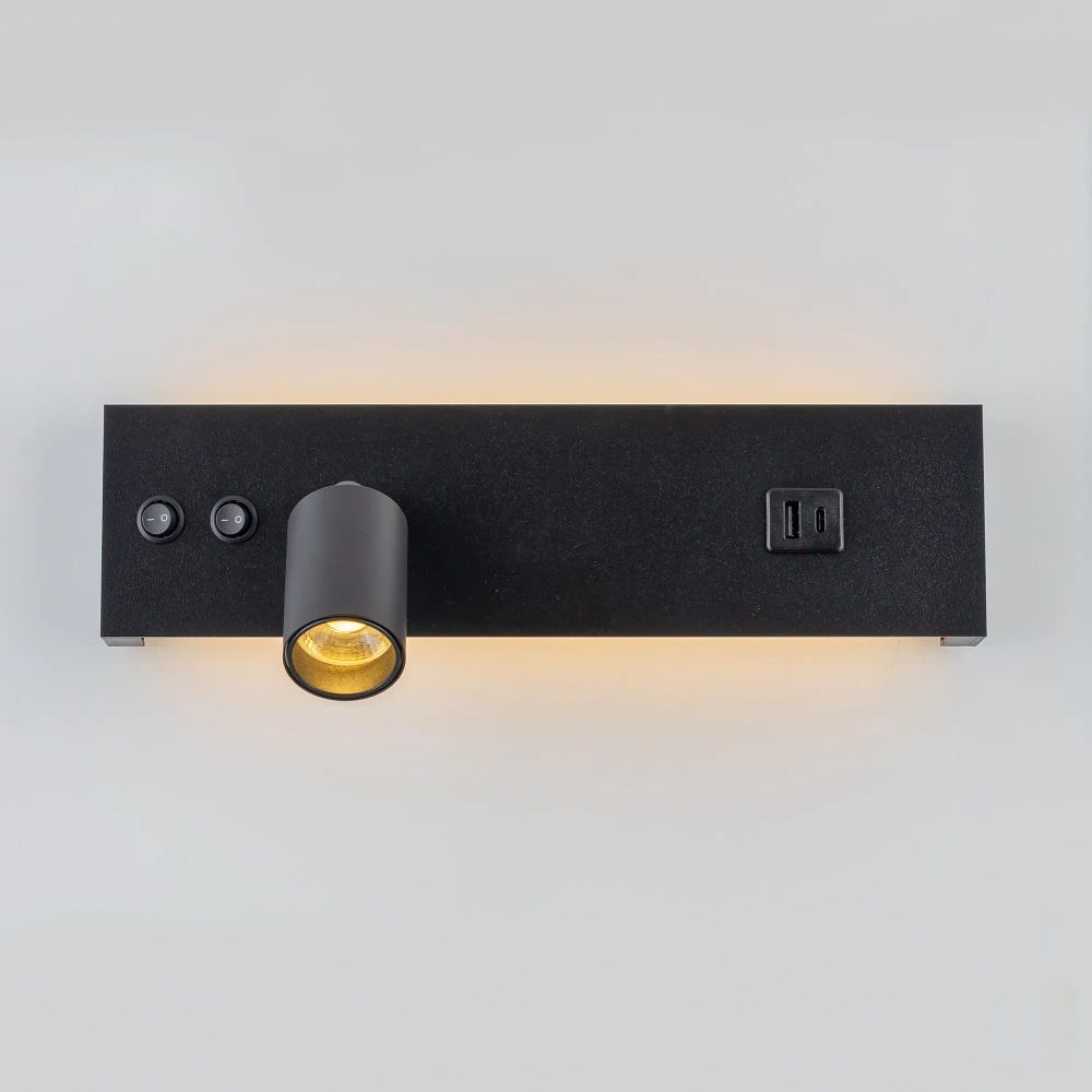 Citilux Декарт CL704461 LED USB Светильник с выключателем Чёрный