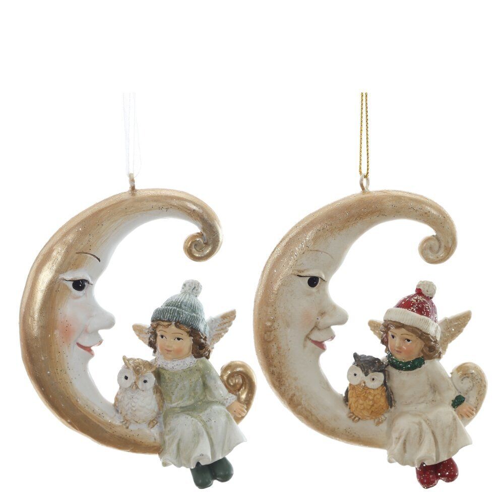 GAEM Фигурка декоративная подвесная "Ангел", L7 W2,5 H10 см, 2в.