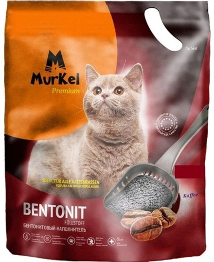 Наполнитель Murkel 20л Кофе Бентонитовый