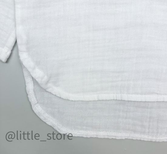 Рубашка муслиновая, Белая