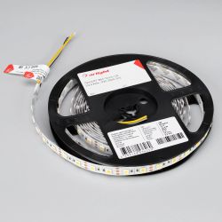Светодиодная лента RT-B60-12mm 12V White-MIX (14.4 W/m, IP20, 5060, 5m) (Arlight, Изменяемая ЦТ) 011093(2)