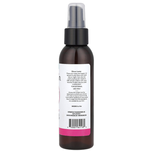 TruSkin, Освежающий тоник для лица с розовой водой, 118 мл (4 жидк. унц.)