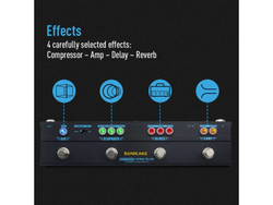 Педаль эффектов Sonicake Twiggy Blues QCE-20