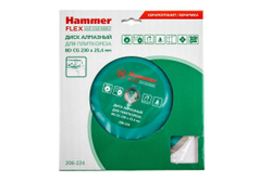 Круг алмазный HAMMER 206-224 ВD CG Ф230х25.4мм по керамограниту
