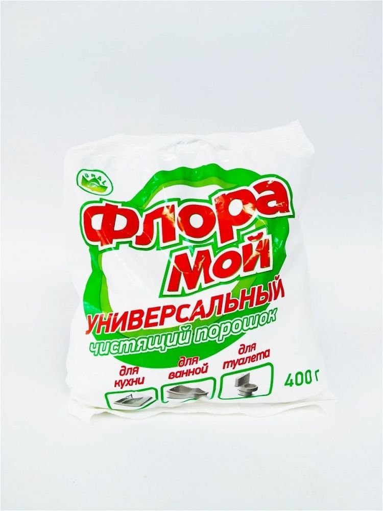 Чистящее средство Флора Мой 400гр. 24шт/упак