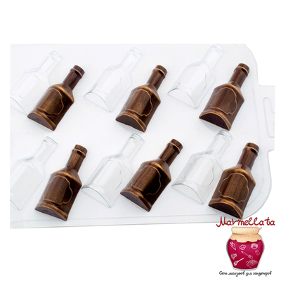 Форма для шоколада МИНИ ВИСКИ, пластик