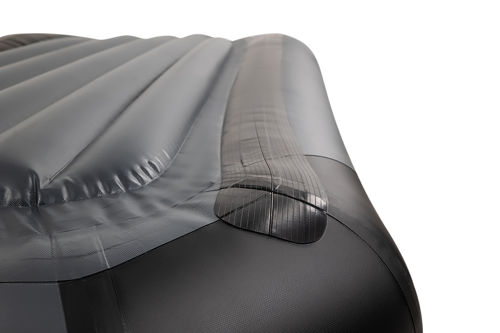 YACHTMAN-260 МНД НАДУВНОЕ ДНО (Яхтман) графит-черный (лодка ПВХ с усилением)