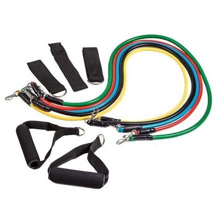 Эспандер трубчатый универсальный 5 в 1 PROFI-FIT