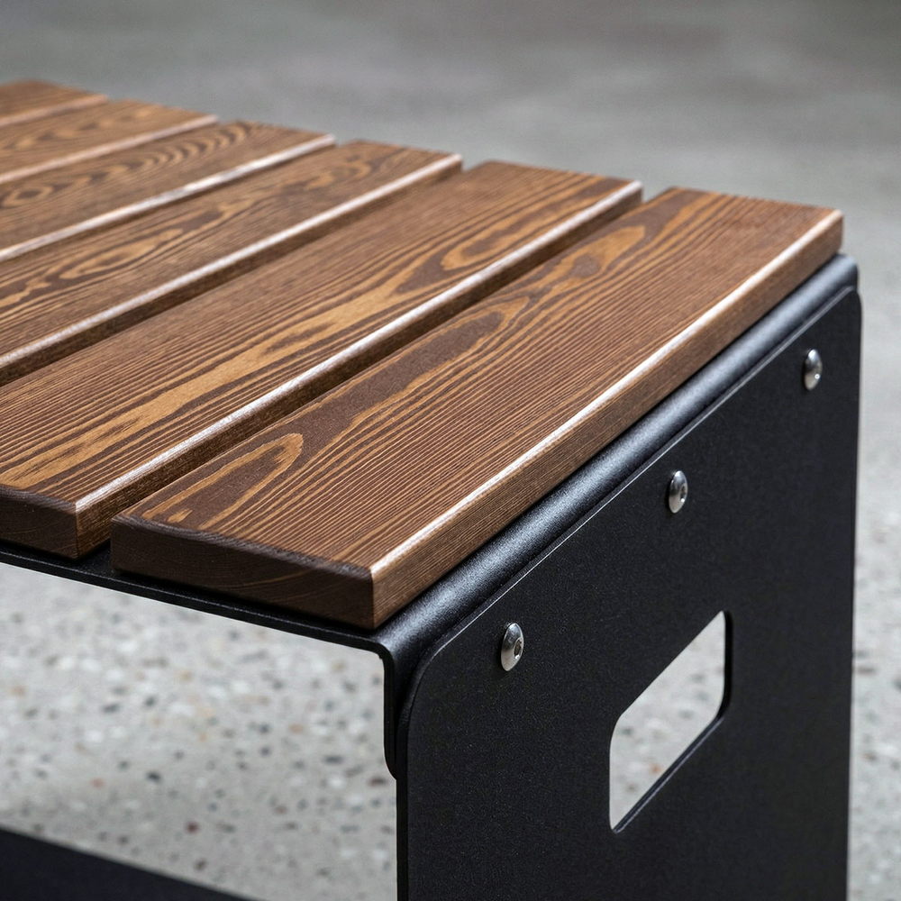 Скамья радиусная