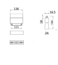 Трековый светильник Maytoni Technical TR013-2-10W4K-B