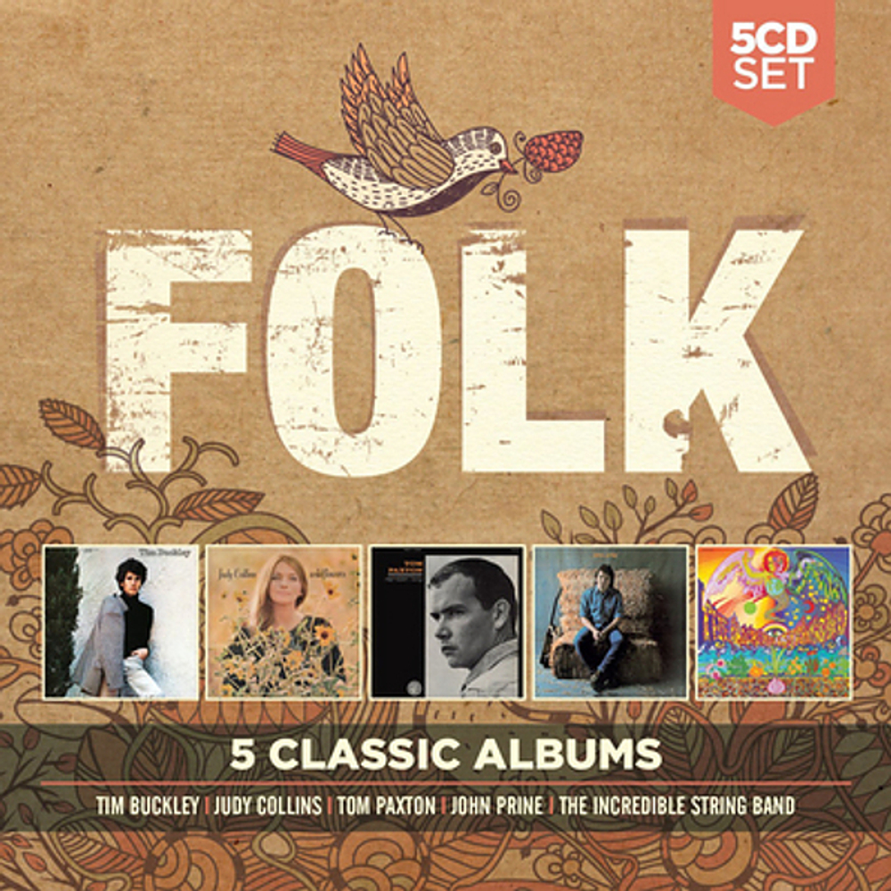 Сборник / 5 Classic Albums: Folk (5CD)