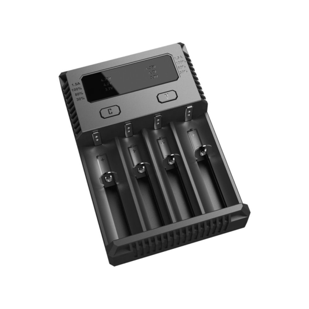 Зарядное устройство для аккумуляторов Nitecore New i4 18650/16340 (4x батареи)