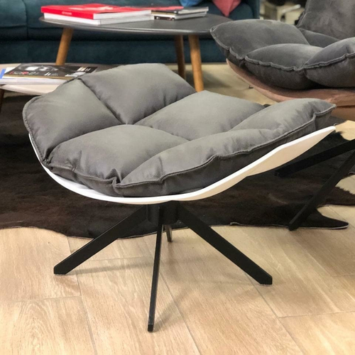 Банкетка DC-1565F(F2) коричневый HE510-24B/ноги металл