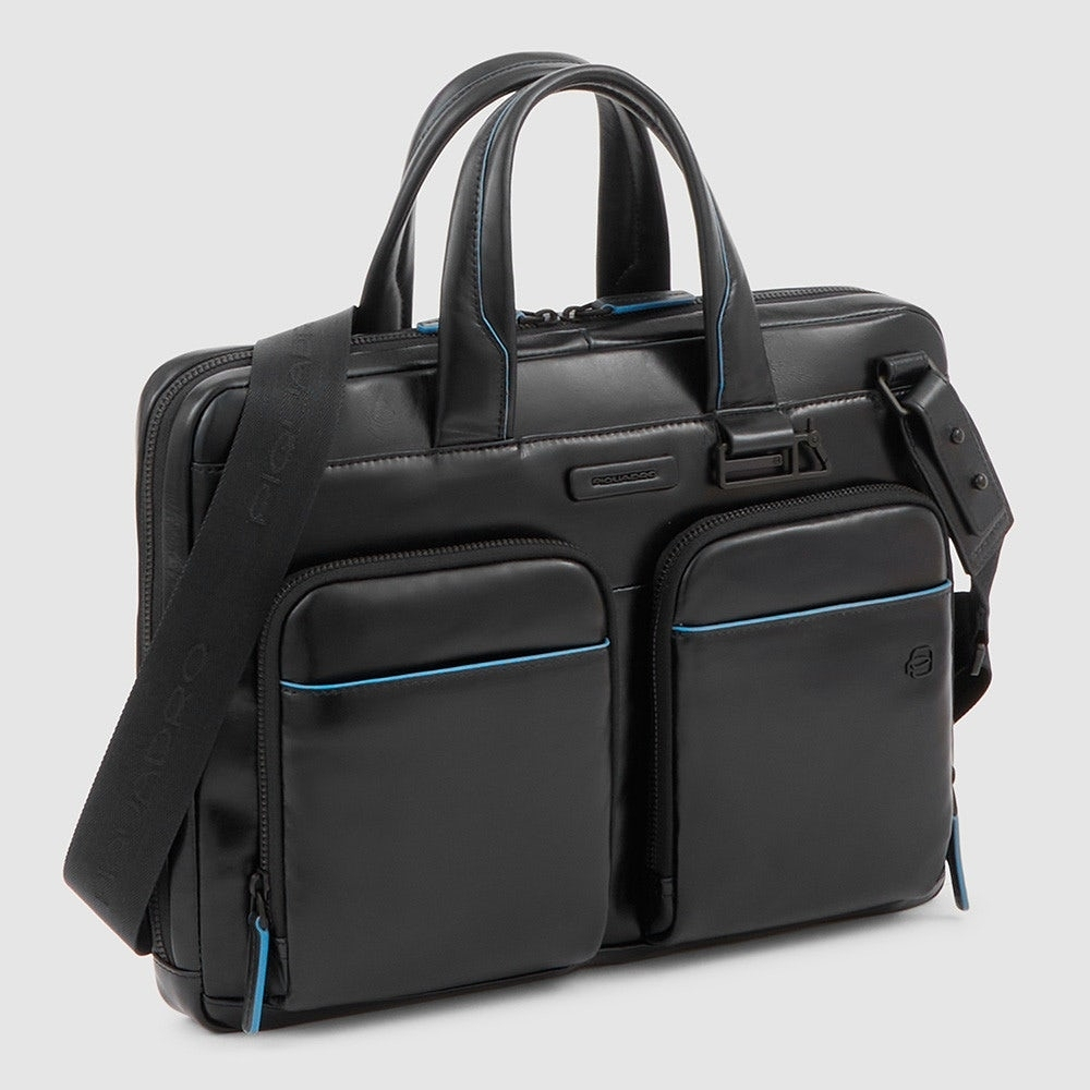 Сумка для документов и ноутбука Piquadro Blue Square Revamp Special/Nero