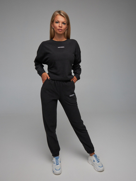 Брюки из флиса Plush Black