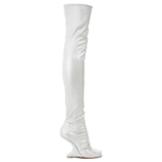 RICK OWENS/RO Over the knee Boots Women"s White