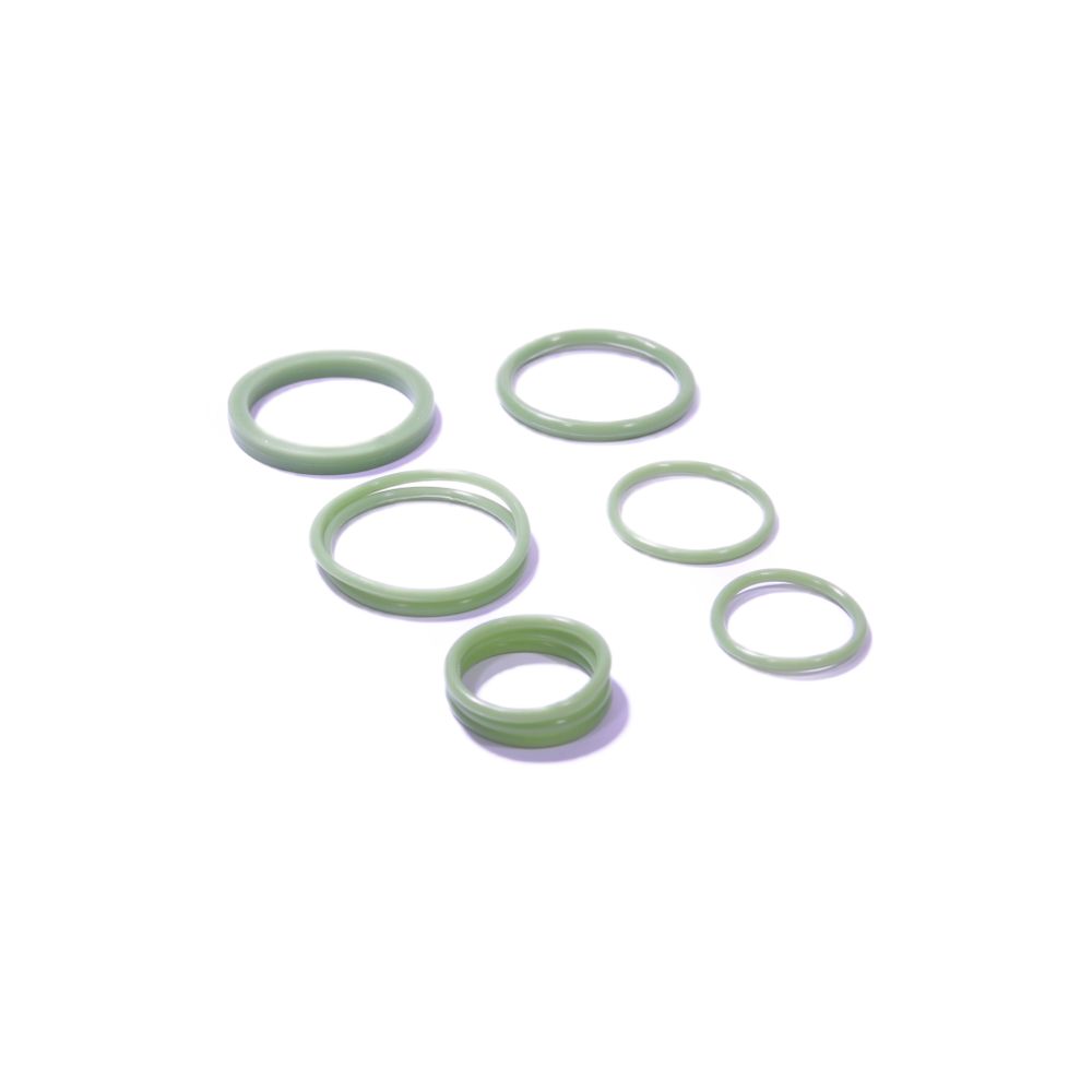 РК Колец на теплообменник жидкостно-масляный ЯМЗ зеленый MVQ (650-1013600-01) ПТП