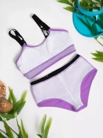 купальник раздельный с топом спортивный