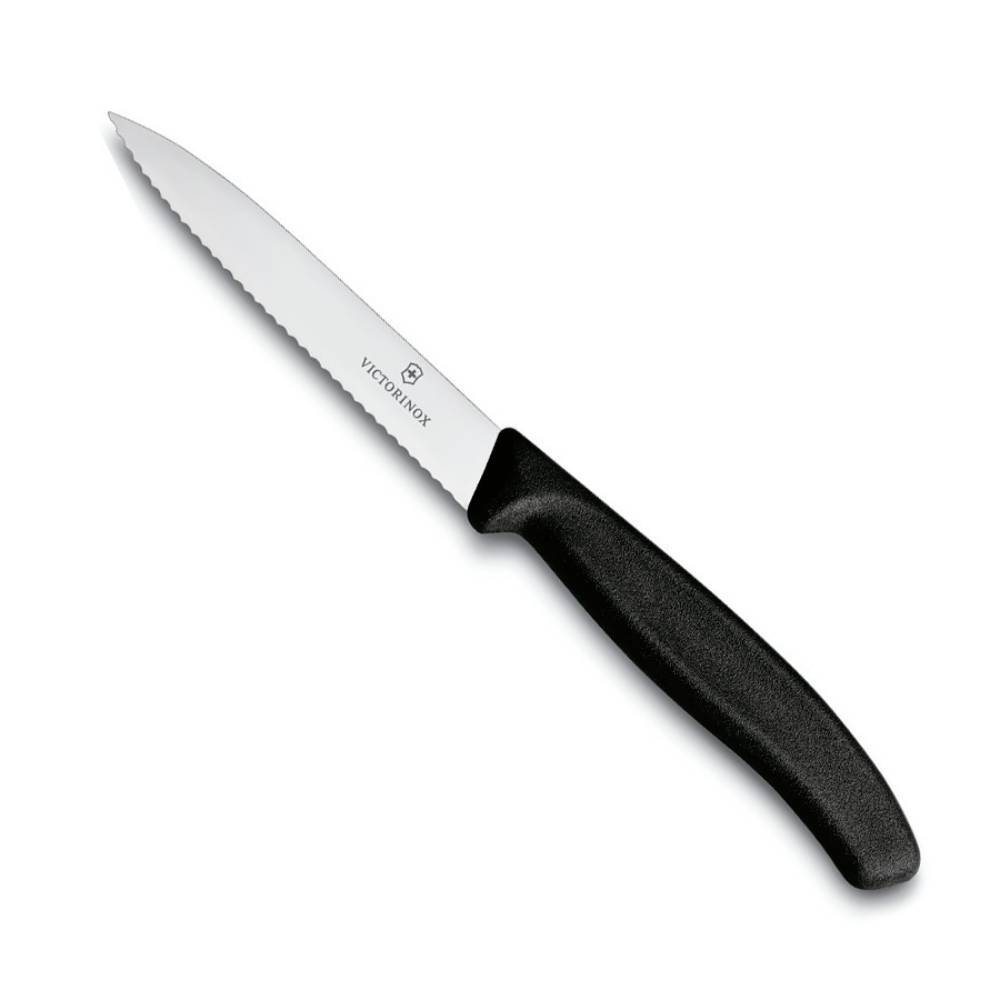 Нож кухонный Victorinox Swiss Classic (6.7733) стальной для чистки овощей и фруктов лезв.100мм серре