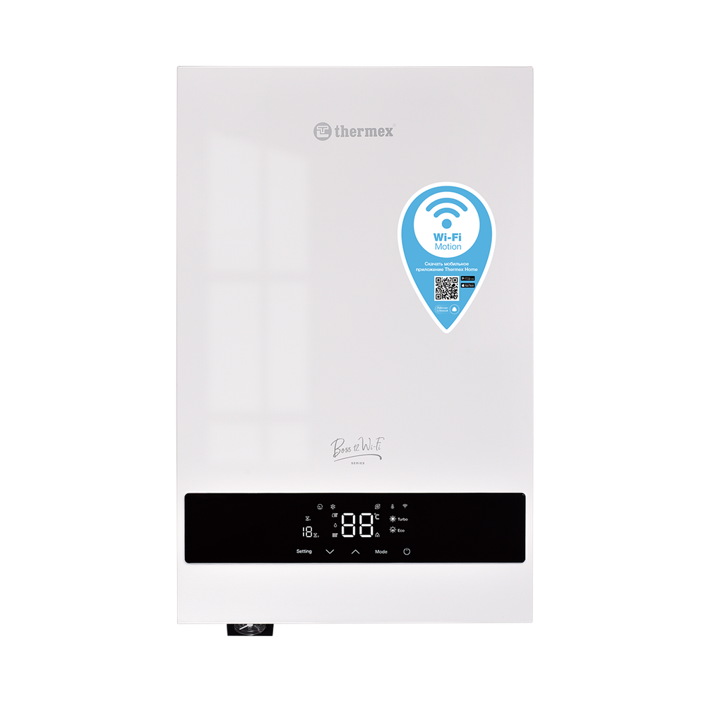 Котел электрический THERMEX Boss 12 Wi-Fi (White) 6202