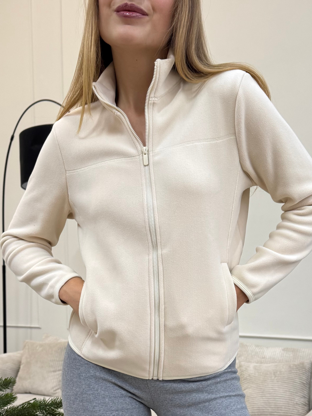 Флиска Apres Ski молочный