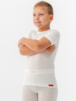 Футболка детская термо унисекс белый