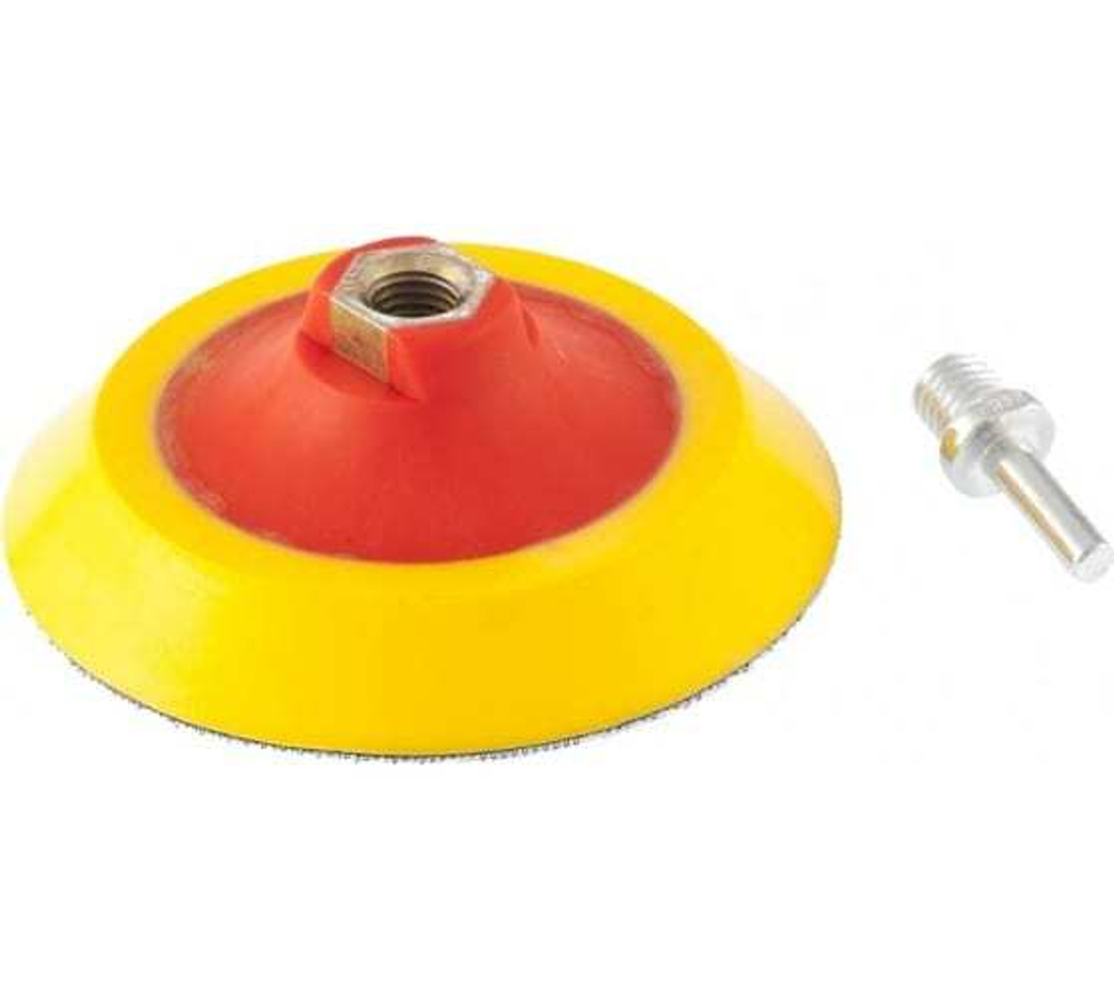 НАСАДКА MATRIX Д/ДРЕЛИ И УШМ С ЛИПУЧКОЙ МЯГКАЯ 125ММ 76212