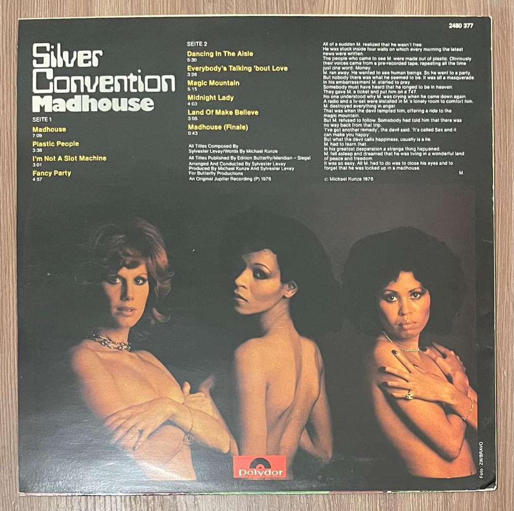 Silver Convention - Madhouse (Скандинавия 1976г.)