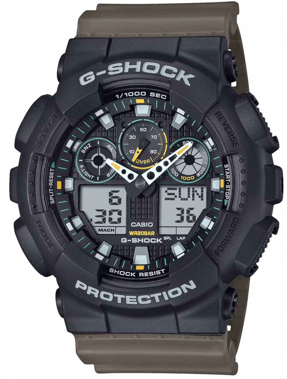 Часы CASIO G-SHOCK GA-100TU-1A3