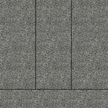 Тротуарная плитка ПРЯМОУГОЛЬНИК 900х300 мм - Гранит+ Серый с черным