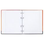 Тетрадь на кольцах А5 (175х215 мм), 120 л., картонная обложка, клетка, глянцевая ламинация, BRAUBERG, "Моноколор", 403275