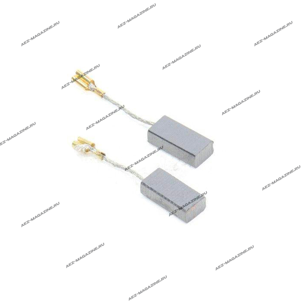 Электроугольная щетка (хорошего качества с белыми проводами) 5х8х16 Поводок, клемма-мама (для BOSСH