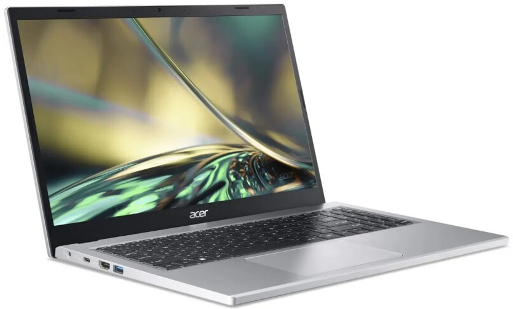Ноутбук  Acer Aspire 3 A315-24P-R8RZ 15.6 ", Ryzen 3, 8 Гб RAM, 256 Гб SSD, Radeon Graphics, Серебристый