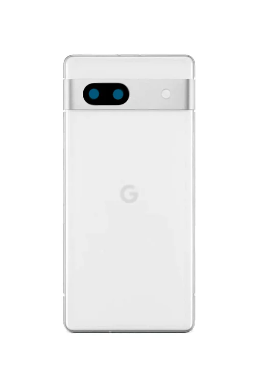 Задняя крышка для Google Pixel 7A белый (Snow) со стеклом камеры