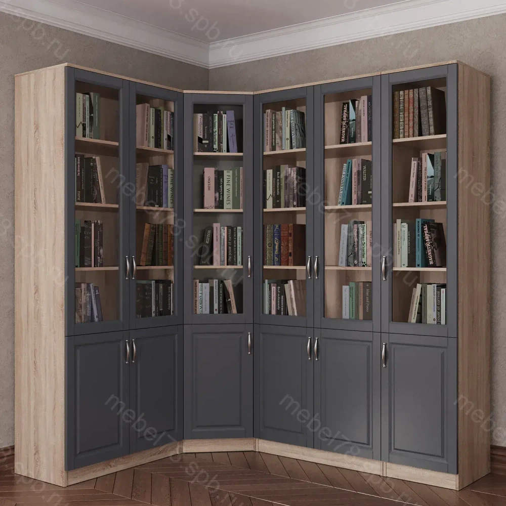 Шкаф угловой №8 (мадес)